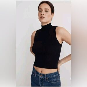 NWT Madewell The Signature Knit Mockneck Sweater Tank